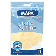 MAPA Gants latex satin� taille L 