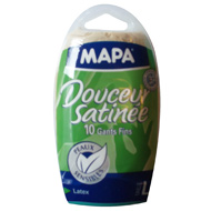 MAPA 10 gants douceur satin�e Taille L 