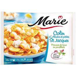 Marie Colin D Alaska Et Petites Saint Jacques Pommes De Terre En