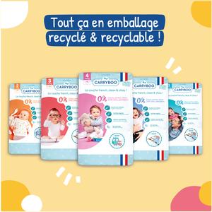 Promo Carryboo Couches Ecologiques T Kg Non Irritantes Jumbo