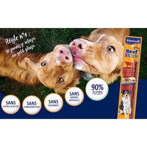 Vitakraft Beef Stick Bâtonnet Dinde Friandise Récompense pour chien