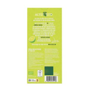 Alter Eco Commerce Equitable Chocolat Noir Clats De Citron Vert