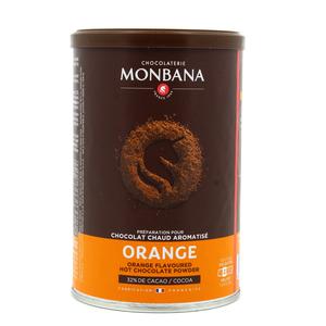 Acheter Chocolaterie Monbana Chocolat en poudre arôme orange 250g