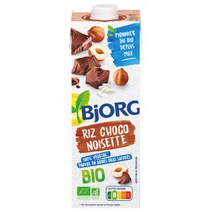 Livraison à domicile Bjorg Riz Choco Noisettes Boisson Végétale Bio 1L