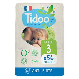 Livraison à domicile Tidoo Couches Jumbo Pack T3 4 9kg 56 couches