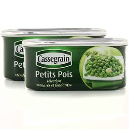 Petit Pois Carottes CASSEGRAIN Comparez Vos Conserves Plats