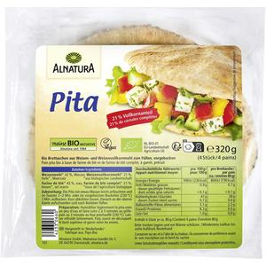 Livraison à domicile Alnatura Pita Bio 320g