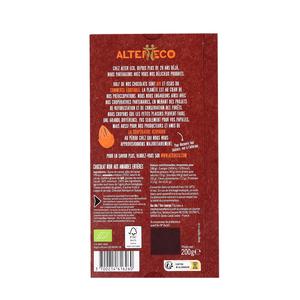 Alter Eco Commerce Equitable Chocolat noir amandes entières 50 Cacao