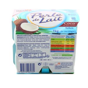 Livraison Domicile Yoplait Perle De Lait Coco X G