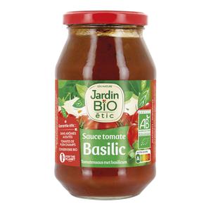 Livraison à domicile Jardin Bio Etic Sauce Tomate Basilic Bio 510g