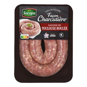 Socopa Saucisse De Toulouse Roul E Fa On Charcuti Re Avec Du Jambon