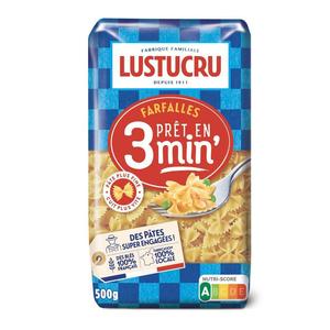 Livraison à domicile Lustucru Pâtes Farfalle Cuisson Rapide 500g