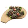 Carr� de boeuf - 4 Brochettes d'agneau