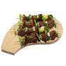 Carr� de boeuf - 4 Brochettes de boeuf classique
