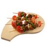 Carr� de boeuf - 4 Brochettes de dinde provencale