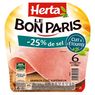 Herta - Le bon Paris -25% de sel 180g