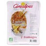 C�r�alpes - Galette v�g�tale, fromages bio