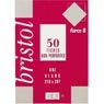 Force 8 - Fiches bristol 21 x 29,7 cm blanches non perfor�es