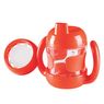 Oxo Tot - Set gobelet avec bec anses + verre avec d�bit r�ducteur orange