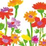 Paperproducts Design - 20 serviettes papier fleuries