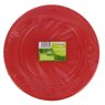 Cora - Assiettes carton rouge  23cm