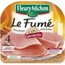 Jambon fum�s avec couenne 180g 4 tranches 