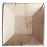  - Bols carr�s design en feuille de palmier 16x16cm