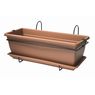 Marchioro - Kit Jardini�re et support Nara Flik couleur terre cuite