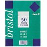 Force 8 - Fiches bristol 17 x 22 cm petits carreaux perfor�es