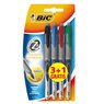 Bic - Stylos roller z4 classic couleurs assorties
