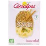 C�r�alpes - Galette v�g�tale emmental bio
