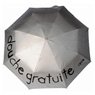 Incidence - Parapluie ze p'brok pliant argent