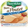 Fleury Michon - Blanc de poulet 80gr