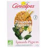 C�r�alpes - Galette �pinards, pignons bio