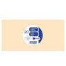 Clairefontaine - Enveloppes de couleur ivoire 110 x 220 mm