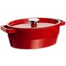 Pyrex - Cocotte slow cook ovale rouge