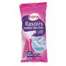 Cora - Rasoirs jetables t�te fixe- Pour femme