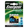 Energizer - Piles rechargeables pr�charg�es extr�me haute performance AAA 