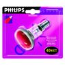 Philips - Ampoule pour spot rouge R50 E14 40W