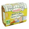 Babybio - Menu l�gumes et veau fermier d'aquitaine bio, d�s 8 mois