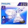 Philips - 2 ampoules 20W dichrome GU.5 12V 