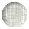  - 6 assiettes dessert tissage 20,5 cm 