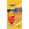 Bic - Stylos bille couleurs assorties