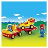 PLAYMOBIL - Voiture de course avec camion de transport - 6761