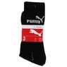 Puma - Paires de mi-chaussettes noires 35/38
