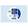 Clairefontaine - Enveloppes de visite de couleur bleue 90 x 140 mm
