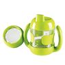 Oxo Tot - Set gobelet avec bec anses + verre avec d�bit r�ducteur vert