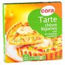 Cora - Tarte ch�vre l�gumes