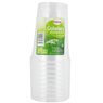 Cora - 10 gobelets plastique cristal grand volume 40cl