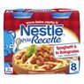 Nestl� - Ma recette - Spaghetti � la bolognaise, d�s 8 mois